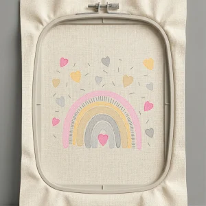 Дизайн машинной вышивки. Любовь (Размер 99x91мм). Форматы: DST PES JEF VP3 EXP XXX . Стежков: 6912