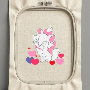 Дизайн машинной вышивки. Любовь (Размер 104x111мм). Форматы: DST PES JEF VP3 EXP XXX . Стежков: 15416