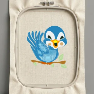 Дизайн машинной вышивки. Птицы (Размер 85x89мм). Форматы: DST PES JEF VP3 EXP XXX . Стежков: 14654