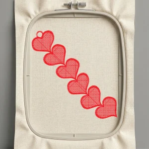 Дизайн машинной вышивки. Любовь (Размер 94x96мм). Форматы: DST PES JEF VP3 EXP XXX . Стежков: 8625