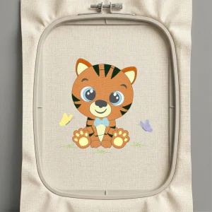 Дизайн машинной вышивки. Животные (Размер 120x123мм). Форматы: DST PES JEF VP3 EXP XXX . Стежков: 15073