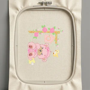 Дизайн машинной вышивки. Роза (Размер 113x120мм). Форматы: DST PES JEF VP3 EXP XXX . Стежков: 15938