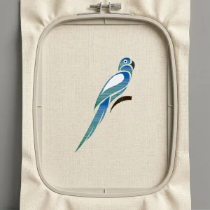 Дизайн машинной вышивки. Птицы (Размер 82x129мм). Форматы: DST PES JEF VP3 EXP XXX . Стежков: 4171