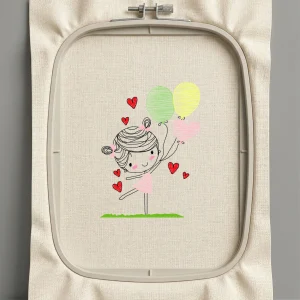 Дизайн машинной вышивки. Любовь (Размер 69x93мм). Форматы: DST PES JEF VP3 EXP XXX . Стежков: 6850