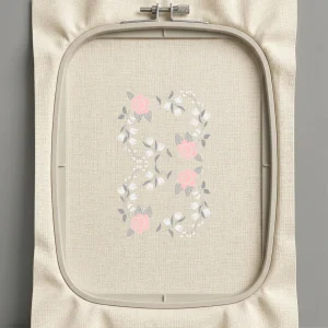 Дизайн машинной вышивки. Роза (Размер 158x249мм). Форматы: DST PES JEF VP3 EXP XXX . Стежков: 25891