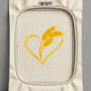 Дизайн машинной вышивки. Любовь (Размер 99x95мм). Форматы: DST PES JEF VP3 EXP XXX . Стежков: 5596