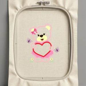 Дизайн машинной вышивки. Любовь (Размер 83x99мм). Форматы: DST PES JEF VP3 EXP XXX . Стежков: 9819