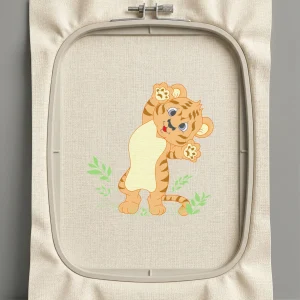 Дизайн машинной вышивки. Животные (Размер 113x120мм). Форматы: DST PES JEF VP3 EXP XXX . Стежков: 10440