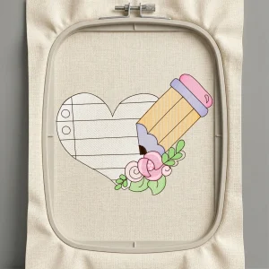 Дизайн машинной вышивки. Любовь (Размер 100x77мм). Форматы: DST PES JEF VP3 EXP XXX . Стежков: 5677