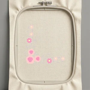 Дизайн машинной вышивки. Роза (Размер 97x98мм). Форматы: DST PES JEF VP3 EXP XXX . Стежков: 5960