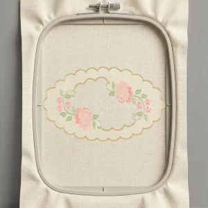 Дизайн машинной вышивки. Роза (Размер 258x158мм). Форматы: DST PES JEF VP3 EXP XXX . Стежков: 26029