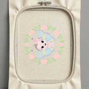 Дизайн машинной вышивки. Роза (Размер 158x159мм). Форматы: DST PES JEF VP3 EXP XXX . Стежков: 23454