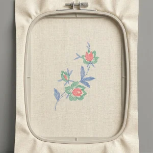 Дизайн машинной вышивки. Роза (Размер 139x212мм). Форматы: DST PES JEF VP3 EXP XXX . Стежков: 3663