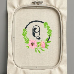 Дизайн машинной вышивки. Роза (Размер 89x95мм). Форматы: DST PES JEF VP3 EXP XXX . Стежков: 12762