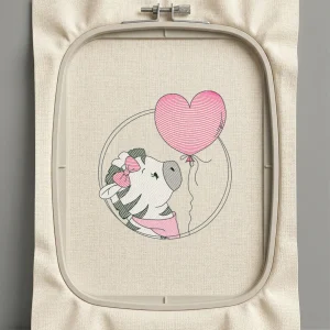 Дизайн машинной вышивки. Любовь (Размер 63x70мм). Форматы: DST PES JEF VP3 EXP XXX . Стежков: 3173