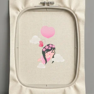 Дизайн машинной вышивки. Любовь (Размер 99x120мм). Форматы: DST PES JEF VP3 EXP XXX . Стежков: 9601