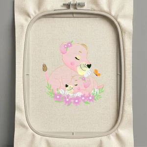 Дизайн машинной вышивки. Животные (Размер 93x100мм). Форматы: DST PES JEF VP3 EXP XXX . Стежков: 11290