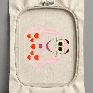 Дизайн машинной вышивки. Любовь (Размер 99x91мм). Форматы: DST PES JEF VP3 EXP XXX . Стежков: 10550