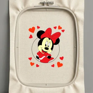 Дизайн машинной вышивки. Любовь (Размер 128x148мм). Форматы: DST PES JEF VP3 EXP XXX . Стежков: 23607