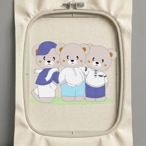 Дизайн машинной вышивки. Животные (Размер 129x93мм). Форматы: DST PES JEF VP3 EXP XXX . Стежков: 22932