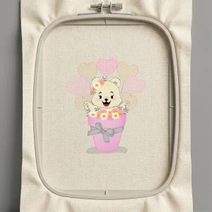 Дизайн машинной вышивки. Любовь (Размер 134x159мм). Форматы: DST PES JEF VP3 EXP XXX . Стежков: 20058