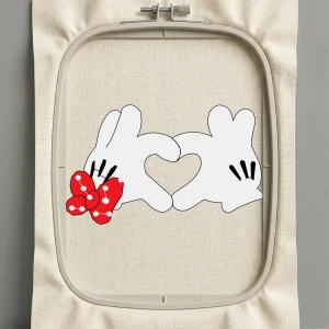 Дизайн машинной вышивки. Любовь (Размер 104x63мм). Форматы: DST PES JEF VP3 EXP XXX . Стежков: 12789