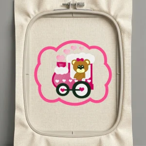 Дизайн машинной вышивки. Любовь (Размер 178x151мм). Форматы: DST PES JEF VP3 EXP XXX . Стежков: 26392