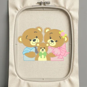 Дизайн машинной вышивки. Животные (Размер 99x65мм). Форматы: DST PES JEF VP3 EXP XXX . Стежков: 12377