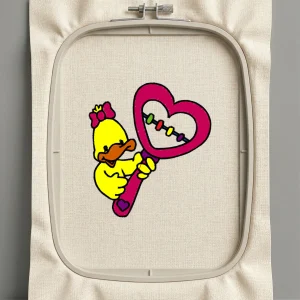 Дизайн машинной вышивки. Любовь (Размер 88x97мм). Форматы: DST PES JEF VP3 EXP XXX . Стежков: 18949