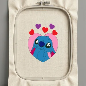 Дизайн машинной вышивки. Любовь (Размер 95x122мм). Форматы: DST PES JEF VP3 EXP XXX . Стежков: 21247