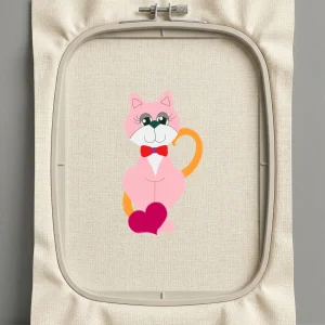 Дизайн машинной вышивки. Любовь (Размер 79x143мм). Форматы: DST PES JEF VP3 EXP XXX . Стежков: 16907