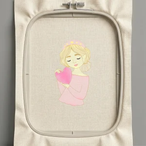 Дизайн машинной вышивки. Любовь (Размер 110x199мм). Форматы: DST PES JEF VP3 EXP XXX . Стежков: 17095