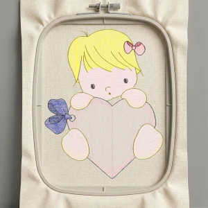 Дизайн машинной вышивки. Любовь (Размер 78x98мм). Форматы: DST PES JEF VP3 EXP XXX . Стежков: 12689