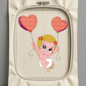 Дизайн машинной вышивки. Любовь (Размер 104x120мм). Форматы: DST PES JEF VP3 EXP XXX . Стежков: 13257