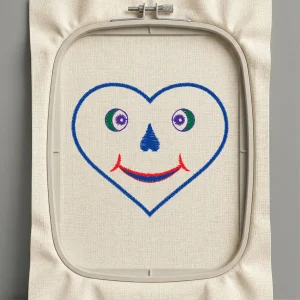 Дизайн машинной вышивки. Любовь (Размер 57x49мм). Форматы: DST PES JEF VP3 EXP XXX . Стежков: 1756