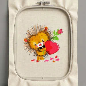 Дизайн машинной вышивки. Любовь (Размер 125x121мм). Форматы: DST PES JEF VP3 EXP XXX . Стежков: 22083