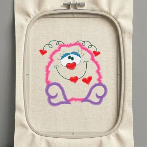 Дизайн машинной вышивки. Любовь (Размер 97x94мм). Форматы: DST PES JEF VP3 EXP XXX . Стежков: 6035