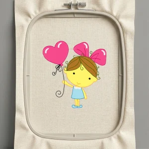 Дизайн машинной вышивки. Любовь (Размер 93x98мм). Форматы: DST PES JEF VP3 EXP XXX . Стежков: 14130