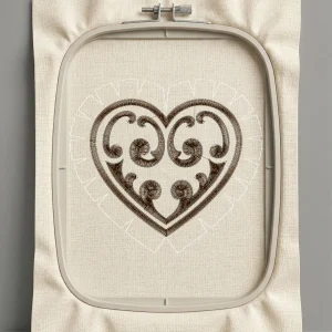 Дизайн машинной вышивки. Любовь (Размер 112x101мм). Форматы: DST PES JEF VP3 EXP XXX . Стежков: 6538