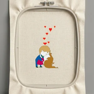 Дизайн машинной вышивки. Любовь (Размер 96x171мм). Форматы: DST PES JEF VP3 EXP XXX . Стежков: 15122