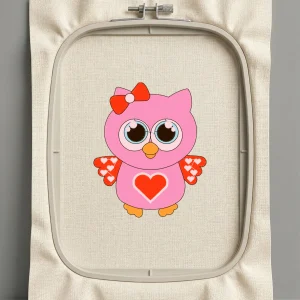 Дизайн машинной вышивки. Любовь (Размер 80x96мм). Форматы: DST PES JEF VP3 EXP XXX . Стежков: 15269