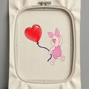 Дизайн машинной вышивки. Любовь (Размер 96x96мм). Форматы: DST PES JEF VP3 EXP XXX . Стежков: 7977