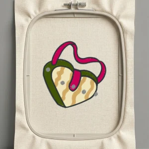 Дизайн машинной вышивки. Любовь (Размер 74x78мм). Форматы: DST PES JEF VP3 EXP XXX . Стежков: 9235