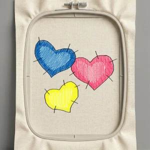 Дизайн машинной вышивки. Любовь (Размер 51x46мм). Форматы: DST PES JEF VP3 EXP XXX . Стежков: 2928