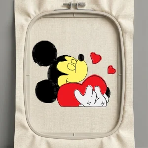 Дизайн машинной вышивки. Любовь (Размер 79x62мм). Форматы: DST PES JEF VP3 EXP XXX . Стежков: 7011