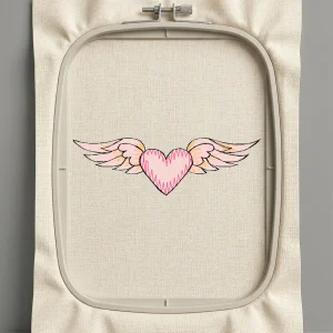 Дизайн машинной вышивки. Любовь (Размер 58x18мм). Форматы: DST PES JEF VP3 EXP XXX . Стежков: 2024