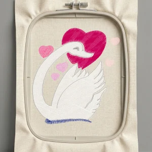 Дизайн машинной вышивки. Любовь (Размер 88x97мм). Форматы: DST PES JEF VP3 EXP XXX . Стежков: 11153