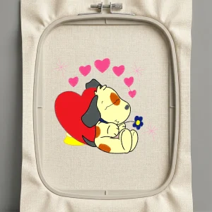 Дизайн машинной вышивки. Любовь (Размер 100x88мм). Форматы: DST PES JEF VP3 EXP XXX . Стежков: 12031