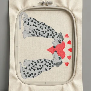 Дизайн машинной вышивки. Любовь (Размер 120x153мм). Форматы: DST PES JEF VP3 EXP XXX . Стежков: 23257