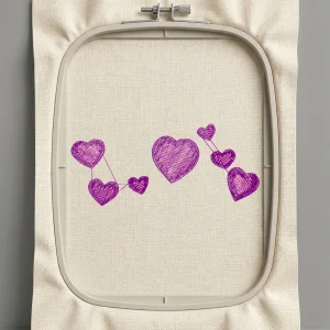 Дизайн машинной вышивки. Любовь (Размер 77x33мм). Форматы: DST PES JEF VP3 EXP XXX . Стежков: 2633